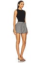 view 2 of 4 COMBISHORT CAROLINA in Black & Gingham