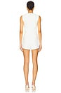 view 3 of 3 Quinn Romper in Bright White