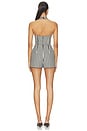 view 3 of 4 Zoe Romper in Black & White