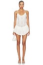 view 1 of 4 Fianna Pointelle Romper in White