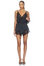 view 1 of 4 Marine Romper in Black