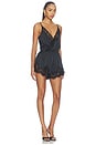 view 2 of 4 Marine Romper in Black