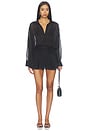 view 1 of 3 Elena Romper in Black