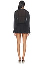 view 4 of 3 Elena Romper in Black