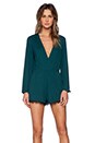 view 1 of 4 Monday To Friday Romper in Emerald