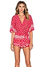 view 1 of 4 x REVOLVE Isabelle Romper in Red Scarf