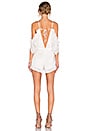 view 3 of 4 Malia Romper in Ivory