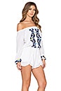 view 2 of 4 Carmella Romper in Ivory