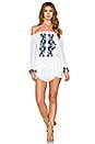 view 4 of 4 Carmella Romper in Ivory