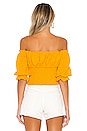 view 3 of 4 Lydia Top in Sunflower Yellow