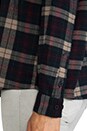 view 5 of 5 Boyfriend Button Up Blouse in Plaid w/ Studs in Plaid & Studs