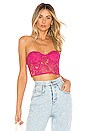 view 1 of 4 Kaine Top in Hot Pink