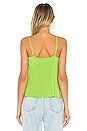 view 4 of 5 Rhode Cami in Lime Green