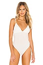 view 2 of 6 Georgia Bodysuit in White