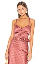 view 1 of 4 Gwen Top in Deep Rose