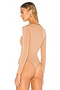 view 4 of 5 Wagner Bodysuit in Warm Beige