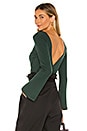 view 1 of 5 Khloe Top in Forest Green