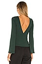 view 4 of 5 Khloe Top in Forest Green