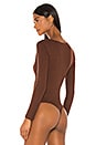 view 4 of 5 Frances Bodysuit in Chocolate