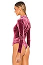 view 4 of 5 Myra Bodysuit in Mauve Pink
