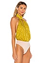 view 3 of 6 Titus Bodysuit in Citron Green