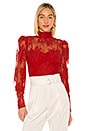 view 1 of 4 MARCIE 탑 in Flame Scarlet