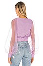 view 3 of 4 Mi Amor Top in Lilac