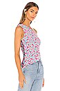 view 2 of 4 Joplin Top in Mixed Floral
