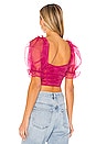 view 3 of 4 Franny Top in Hot Pink