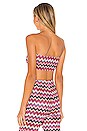view 3 of 4 Heat Wave Top in Multi