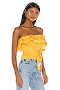 view 2 of 4 Rexford Top in Mango Orange