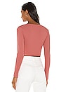 view 3 of 4 Nanette Top in Dusty Rose