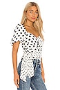 view 2 of 4 Tilden Top in Mixed Polka Dot