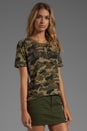 view 2 of 5 CASH Relaxed Tee in Camo