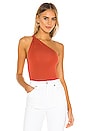 view 1 of 5 Kayleen Bodysuit in Burnt Orange