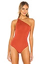 view 2 of 5 Kayleen Bodysuit in Burnt Orange