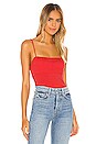 view 1 of 5 top Mila in Red Orange