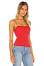 view 2 of 5 top Mila in Red Orange