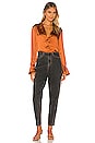 view 4 of 4 Aerin Blouse in Rust