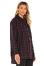 view 2 of 4 Gela Oversized Top in Green Plaid