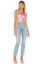 view 4 of 4 Venice Top in Pink Tie Dye