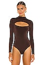 view 2 of 5 Electra Bodysuit in Brown