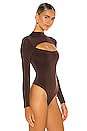 view 3 of 5 Electra Bodysuit in Brown