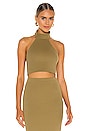 view 1 of 4 Danna Top in Olive Green
