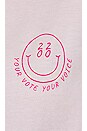 view 6 of 6 T-SHIRT GO VOTE in Pink