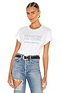 view 1 of 4 T-SHIRT THANK YOU in White