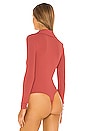 view 4 of 6 Safir Polo Bodysuit in Rose