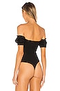 view 4 of 5 Lacey Bodysuit in Black