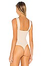 view 4 of 5 Heather Bodysuit in Natural Tan
