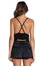 view 3 of 5 South Beach Crop Top in Black